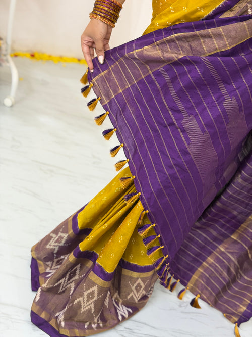Pure Silk Pochampally Handloom Ikkat