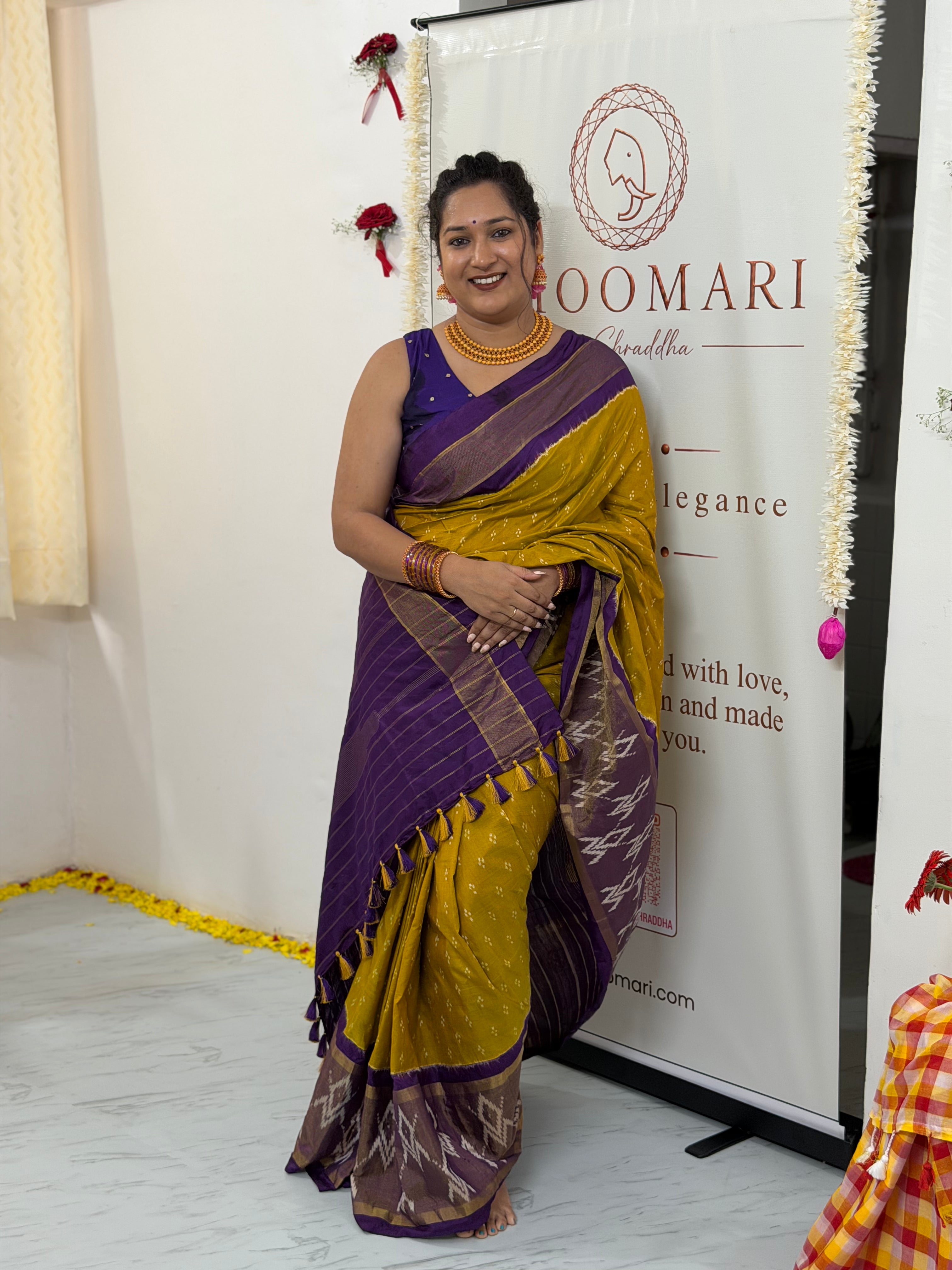 Pure Silk Pochampally Handloom Ikkat